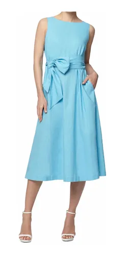 Anne klein 2025 linen dress