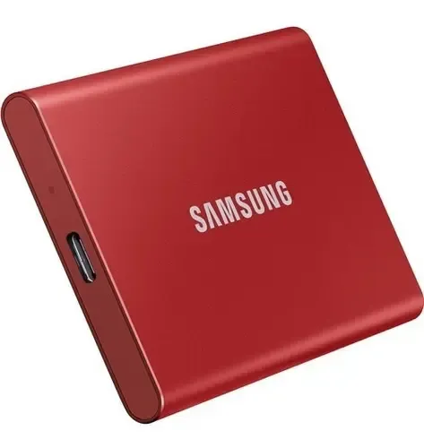 Ssd Externo Portátil 500gb Samsung T7 Usb 3.2 1050/1000mb/s Cor