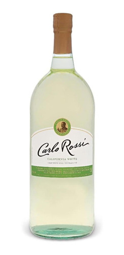 Caja De 6 Vino Blanco Carlo Rossi White 1.5 L