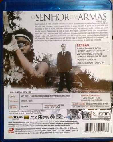 Imagem 2 de 2 de Blu-ray Lord Of War Nicolas Cage