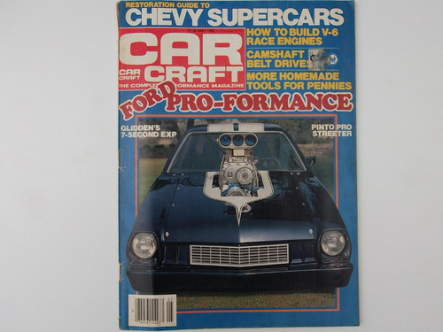 Revista Americana Car Craft Mayo De 1982