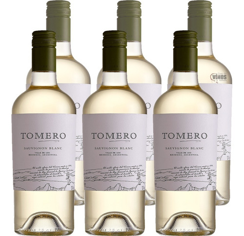 Vino Tomero Clasico Sauvignon Blanc Caja X6 Unidades