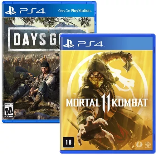 Mortal Kombat 11 + Days Gone - Ps4 Midia Fisica - Pré-venda