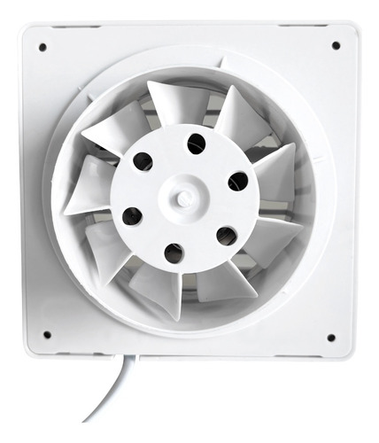 Pack 2 Extractor Aire 4 Pulgada Drl Cuadrado Baño Cocina Sec