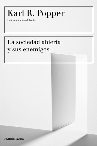 Libro La Sociedad Abierta Y Sus Enemigos - Popper, Karl