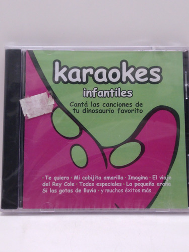 Karaokes Infantiles Cd Nuevo