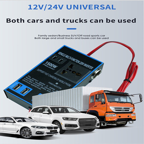 Inversor De Coche De 12 V A 110 V, Cargador De Coche, Camión