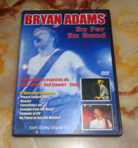 Bryan Adams - So Far So Good - Dvd Brasil