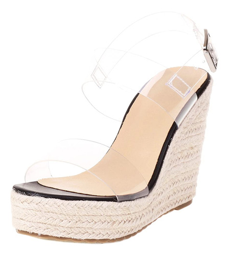 Varecola Espadrille Correas Claras Sandali B09w8xcvq2_030424