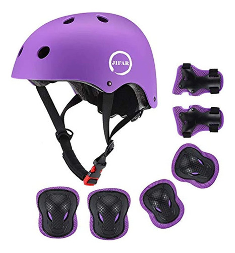 Casco Ajustable Jifar Para Niños Equipo De Protección