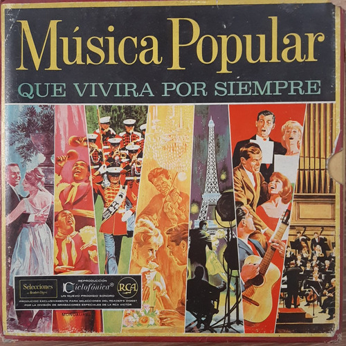 Coleccion Musica Popular Vivira Siempre 10 Discos