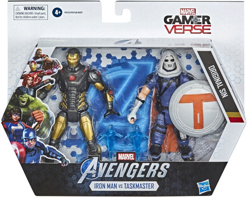 Figura De Acción Iron Man Vs Takmaster Gamerverse - Hasbro