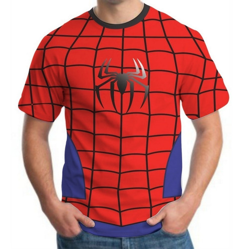 Camiseta Super Herois Blusa Masculina Roupas Camisa Marvel