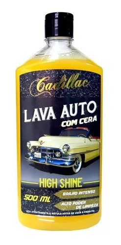 Lava Auto Com Cera High Shine Cadillac 500ml