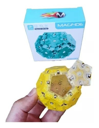 Cubo Esfera Magnética Pentágonos Dodecaedro Magnéticos 212