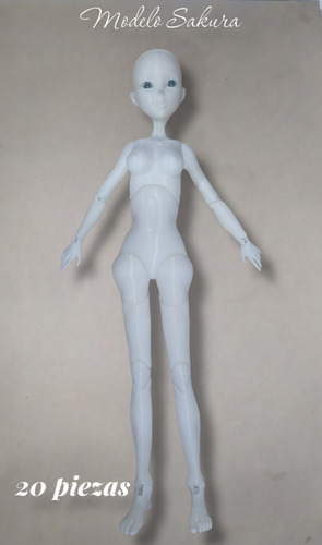 Muñeca Articulada Personalizada Bjd Ball Jointed Doll 42cm