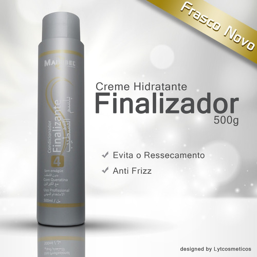 3 Finalizador Reestruturante 500g Passo3 Mairibel 