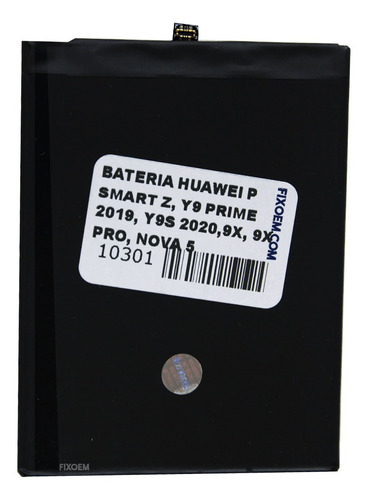 Bateria Huawei P Smart Z, Y9 Prime 2019 Y9s 2020 9x 9x Pro