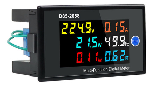 Medidor Digital De Energía Ac Voltaje Corriente Frecuencia P