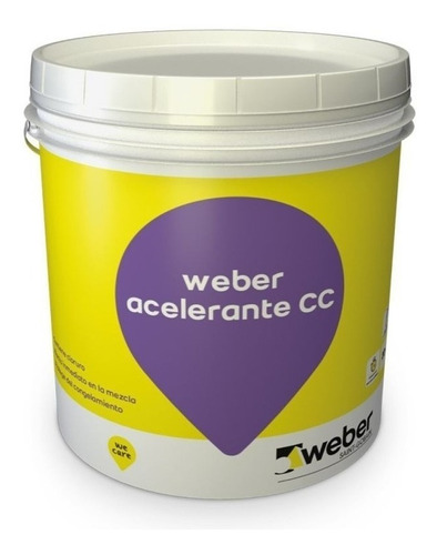 Weber Acelerante De Frague Con Cloruro X 20 Lt