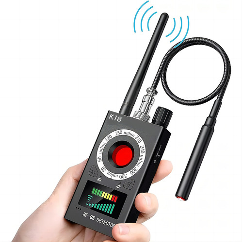 Detector Antiespías Gps + Cámaras Rf/láser/magnético