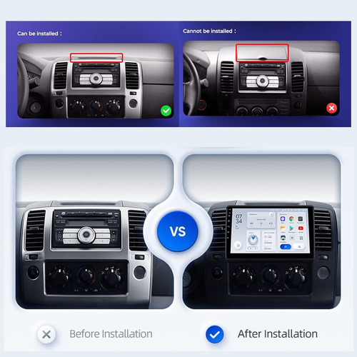 Radio Android 4+64gb Nissan Navarra Carplay Oled 4k Dsp 13.1