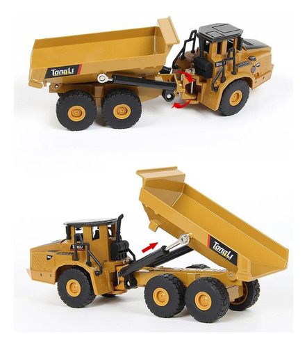 Kit Die Cast Maquina Caçamba Escavadeira Trator Top
