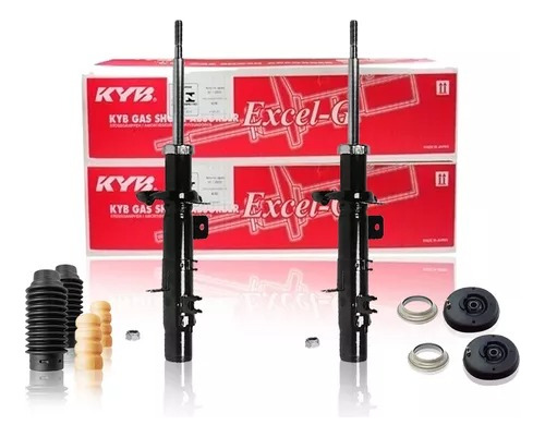 Kit Amortecedor Dianteiro Kyaba Citroen C3 2003 Ate 2012