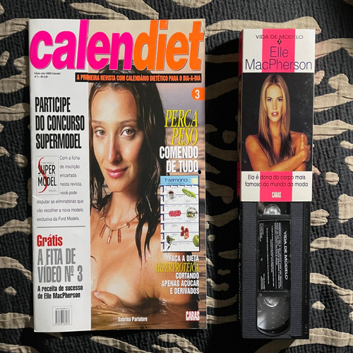 Caras Especial Calendiet Sabrina Parlatore Vhs Elle Macpher (Usado)