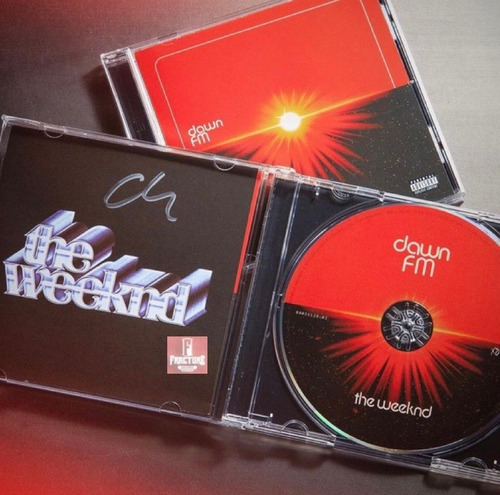 The Weeknd  Dawn Fm Cd Autografiado