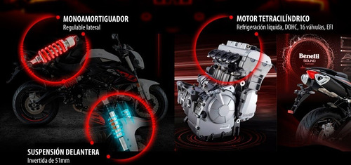 Benelli Tnt 600i Abs Prenda Tarjeta Tasa 0% Agrobikes