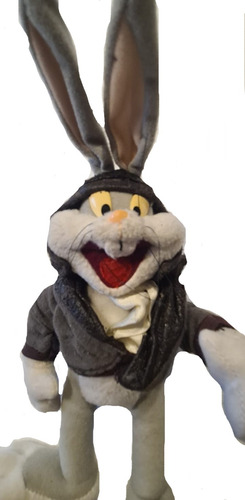 Looney Tunes 1994 Peluche Bugs Bunny 13 Gris (Usado)