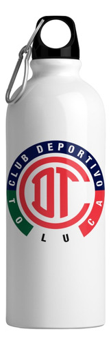 Botella De Agua 600 Ml - Futbol Deportivo Toluca Diablos Fc