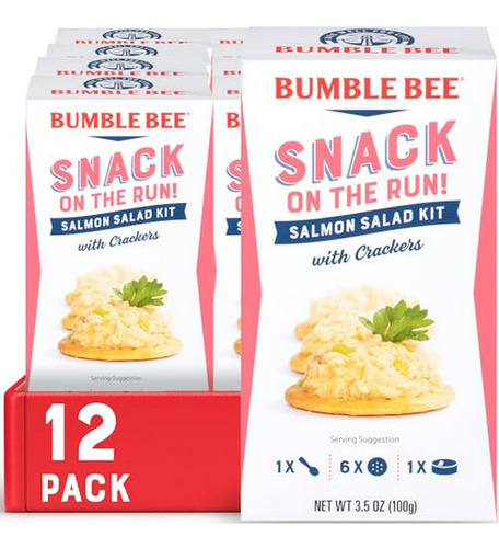 Kit Bumble Bee Snack On The Run Salmon Salad 3.5 Oz