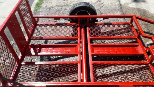 Trailer Batan Carrito Para Moto Cuatri