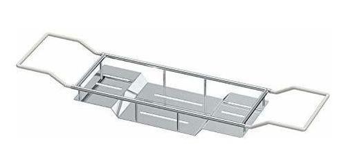 Gatco 1418c - Carrito Para Bañera Moderno, Cromado, 28-37 Pu