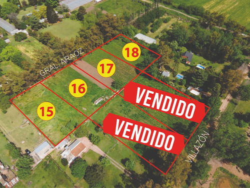 En Venta Ultimos 4 Terrenos/lotes Quinta - En Cuartel V, Moreno Gba Zona Oeste 