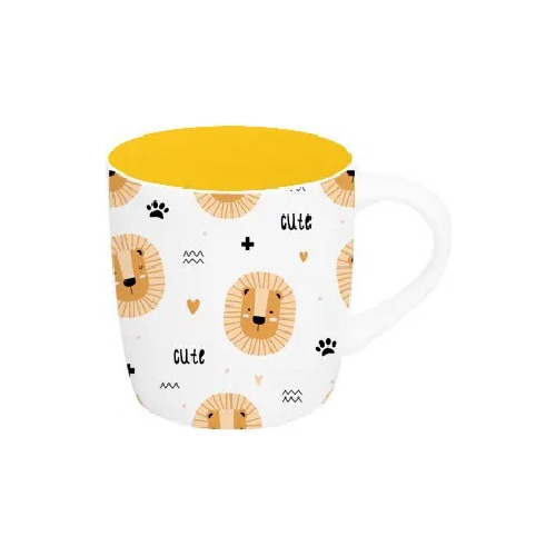 Taza 330ml De Cerámica Teens Cute + Tarjeta De Regalo Cafier