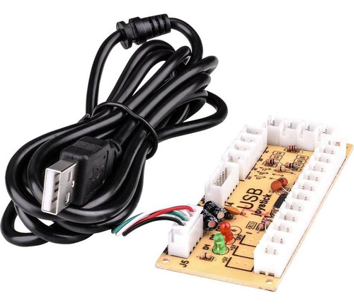 Encoder Usb Aukuyee Quimat Qr05 Sin Retraso Para Arcade
