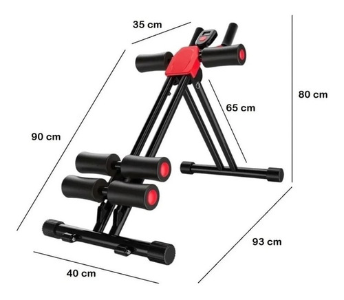 Imagen 8 de 9 de Máquina Para Hacer Ejercicios Abdominales Banco Abdominales