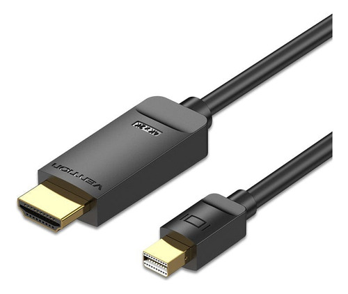 Cabo Mini Displayport Para Hdmi 4k 3m Vention Hahbi