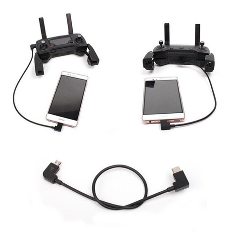 Cable Otg Micro Tipo-c Usb iPhone Ios Android Para Dji