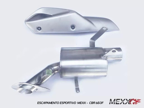 Escapamento Esportivo Honda Cbr-650f Ponteira Mexx Cod.109