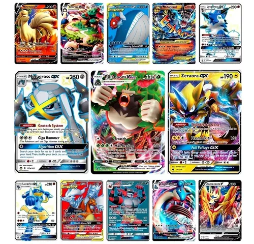 Original Carta Pokemon Lendaria ultra rara Zeraora V em Promoção