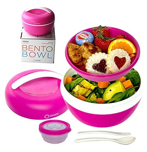 Container Bento Bowl Para La Comida  Almuerzo-box S7ngk