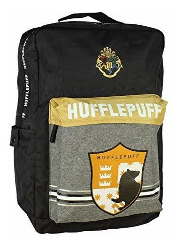 Harry Potter Hufflepuff Backpack School Book Bag With Laptop