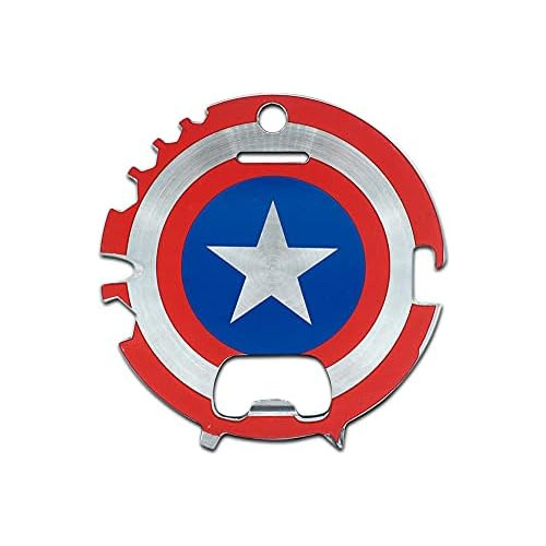 Kit Multiherramienta 7 1 De Capitán América De Marvel...