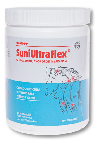 Cuidado Articular Intensivo Suniultraflex  Condrovet Mascota