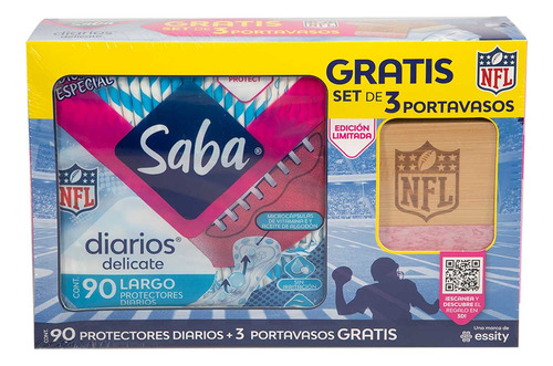 Pantiprotectores Saba Diarios 90 Protectores