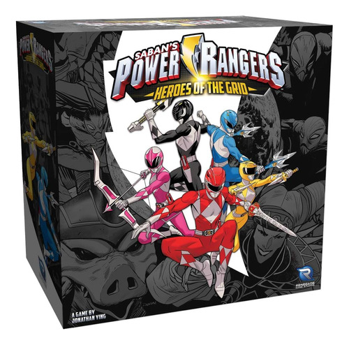 Juego De Mesa Power Rangers: Héroes De La Red